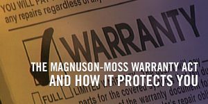 Do you know your rights when it comes to vehicle warranties?